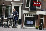 Amsterdam 28 april 2020
Raoul Heertje op de fiets in het centrum van Amsterdam.