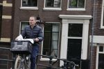 Amsterdam 28 april 2020
Raoul Heertje op de fiets in het centrum van Amsterdam.