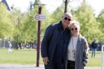Amsterdam 22 april 2020
Renee Soutendijk met haar man Thed Lensen