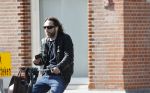Amsterdam 21 april 2020
Xavier de Guzman bellend op de fiets