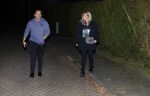 Bergschenhoek 13 maart 2021
Andre Hazes en Sarah v Soelen lopen buiten op straat.