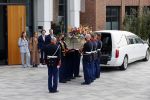 Laren 3 april 2021
Crematie van Bibian Mentel in crmatorium in Laren.
Haar man Edwin Spee en kinderen zijn aanwezig.