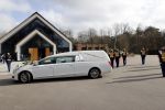 Laren 3 april 2021
Crematie van Bibian Mentel in crmatorium in Laren.
Haar man Edwin Spee en kinderen zijn aanwezig.