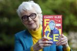 Bergen 12 mei 2021
Carry Slee met haar nieuwe boek FAKE!