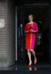 Amsterdam 30 april 2021
Koningin Maxima Look a like Cathelijne Schrauwen voor reportage in story met medewweking van Paul Schulten . Shoot vond plaats in het Andaz hotel