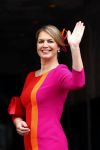 Amsterdam 30 april 2021
Koningin Maxima Look a like Cathelijne Schrauwen voor reportage in story met medewweking van Paul Schulten . Shoot vond plaats in het Andaz hotel