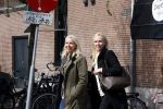 Amsterdam 13 april 2021
Denise Boekhoff met een vriendin in Amsterdam zuid