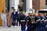 Laren 3 april 2021
Crematie van Bibian Mentel in crmatorium in Laren.
Haar man Edwin Spee en kinderen zijn aanwezig.