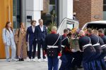 Laren 3 april 2021
Crematie van Bibian Mentel in crmatorium in Laren.
Haar man Edwin Spee en kinderen zijn aanwezig.