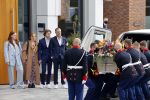 Laren 3 april 2021
Crematie van Bibian Mentel in crmatorium in Laren.
Haar man Edwin Spee en kinderen zijn aanwezig.