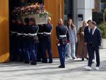Laren 3 april 2021
Crematie van Bibian Mentel in crmatorium in Laren.
Haar man Edwin Spee en kinderen zijn aanwezig.
