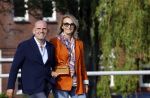 Amsterdam 13 mei 2021
Jaap v Zweden en zijn vrouw Aaltje wandelend door Amsterdam