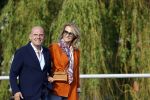 Amsterdam 13 mei 2021
Jaap v Zweden en zijn vrouw Aaltje wandelend door Amsterdam