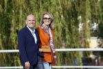 Amsterdam 13 mei 2021
Jaap v Zweden en zijn vrouw Aaltje wandelend door Amsterdam