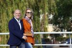 Amsterdam 13 mei 2021
Jaap v Zweden en zijn vrouw Aaltje wandelend door Amsterdam
