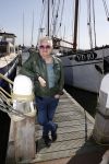Volendam 21 april 2021
Jan Tuijp in de haven van Volendam.