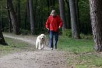 Rolde 19 mei 2021
Johan Derksen aan het wandelen met zijn hond in de boosen bij Rolde