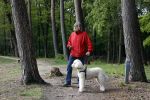 Rolde 19 mei 2021
Johan Derksen aan het wandelen met zijn hond in de boosen bij Rolde