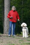 Rolde 19 mei 2021
Johan Derksen aan het wandelen met zijn hond in de boosen bij Rolde