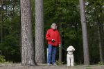 Rolde 19 mei 2021
Johan Derksen aan het wandelen met zijn hond in de boosen bij Rolde