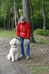 Rolde 19 mei 2021
Johan Derksen aan het wandelen met zijn hond in de boosen bij Rolde