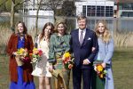 Eindhoven 27 april 2021
Koningsdag 2021 op de High tech Campus in Eindhoven.
Aanwezig Koning Willem Alexander Koningin Maxima Prinses Amalia Prinses Ariane en Prinses Alexia .