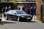Uden 20 april 2021
Koningin Maxima bezoekt het HQ van CSU . Ze arriveert in haar audi A8