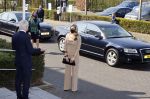 Uden 20 april 2021
Koningin Maxima bezoekt het HQ van CSU . Ze arriveert in haar audi A8