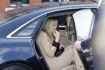 Uden 20 april 2021
Koningin Maxima bezoekt het HQ van CSU . Ze arriveert in haar audi A8