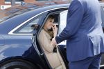 Uden 20 april 2021
Koningin Maxima bezoekt het HQ van CSU . Ze arriveert in haar audi A8
