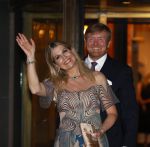 Amsterdam 12 mei 2021
Koning Willem Alexander Koningin Maxima Prinses Beatrix Prinses Amalia Alexia en Ariane bij Carre vanwege de 50e verjaardag van Koningin Maxima