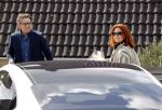 Alkmaar Stompetoren 5 april 2021
Leontine Borsato en Marco Borsato rijden met de porsche Taycan naar het huis van zijn moeder Mary om pasen te vieren