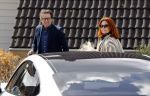 Alkmaar Stompetoren 5 april 2021
Leontine Borsato en Marco Borsato rijden met de porsche Taycan naar het huis van zijn moeder Mary om pasen te vieren