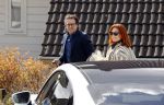 Alkmaar Stompetoren 5 april 2021
Leontine Borsato en Marco Borsato rijden met de porsche Taycan naar het huis van zijn moeder Mary om pasen te vieren