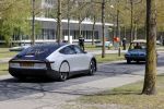 Eindhoven 27 april 2021
Koningsdag 2021 op de High tech Campus in Eindhoven.
Aanwezig Koning Willem Alexander Koningin Maxima Prinses Amalia Prinses Ariane en Prinses Alexia . Lightyear auto waar Maxima in rijdt