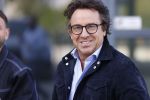 Amsterdam 12 mei 2021
Marco Borsato en Rolf Sanchez arriveren in de porsche Taycan bij Q music