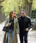 Huizen 15 mei 2021
Marco Borsato en Leontien Borsato vertrekken vanuit Huizen naar de verjaardag van Leco