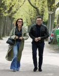 Huizen 15 mei 2021
Marco Borsato en Leontien Borsato vertrekken vanuit Huizen naar de verjaardag van Leco