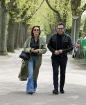 Huizen 15 mei 2021
Marco Borsato en Leontien Borsato vertrekken vanuit Huizen naar de verjaardag van Leco