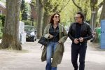 Huizen 15 mei 2021
Marco Borsato en Leontien Borsato vertrekken vanuit Huizen naar de verjaardag van Leco