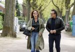 Huizen 15 mei 2021
Marco Borsato en Leontien Borsato vertrekken vanuit Huizen naar de verjaardag van Leco