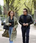 Huizen 15 mei 2021
Marco Borsato en Leontien Borsato vertrekken vanuit Huizen naar de verjaardag van Leco