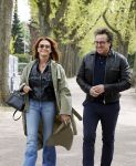 Huizen 15 mei 2021
Marco Borsato en Leontien Borsato vertrekken vanuit Huizen naar de verjaardag van Leco