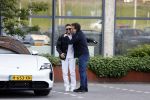 Amsterdam 12 mei 2021
Marco Borsato en Rolf Sanchez arriveren in de porsche Taycan bij Q music