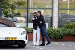 Amsterdam 12 mei 2021
Marco Borsato en Rolf Sanchez arriveren in de porsche Taycan bij Q music