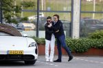 Amsterdam 12 mei 2021
Marco Borsato en Rolf Sanchez arriveren in de porsche Taycan bij Q music