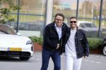 Amsterdam 12 mei 2021
Marco Borsato en Rolf Sanchez arriveren in de porsche Taycan bij Q music