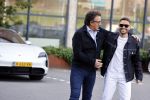 Amsterdam 12 mei 2021
Marco Borsato en Rolf Sanchez arriveren in de porsche Taycan bij Q music