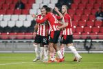 Eindhoven 22-10-2020 Uefa Europaleague PSV-Granada CF. Eindstand 1-2. Doelpunt door Mario Gotze. Felicitaties door het team.