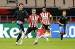 Eindhoven 22-10-2020 Uefa Europaleague PSV-Granada CF. Eindstand 1-2. Mario Gotze, Denzel Dumfries, Luis Milla en Darwi Machis.